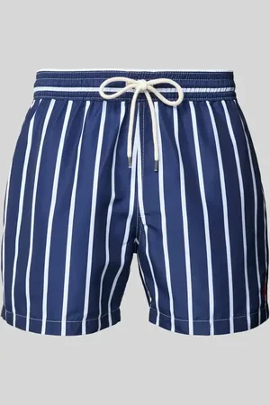 Ralph Lauren Spodenki kąpielowe o kroju relaxed fit z tunelem model ‘TRAVELER’