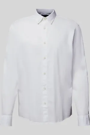 Ralph Lauren Koszula biznesowa o kroju custom fit z wyhaftowanym logo