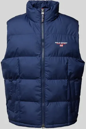 Ralph Lauren Kamizelka pikowana z wyhaftowanym logo