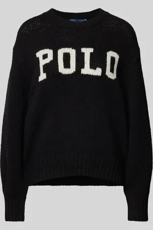 Ralph Lauren Sweter z dzianiny z okrągłym dekoltem