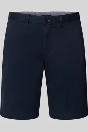 Tommy Hilfiger Szorty chinosy o kroju slim fit z mieszanki bawełny i elastanu