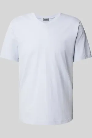 Hanro T-shirt z dekoltem w serek