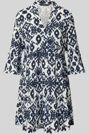 VERO MODA Sukienka tunikowa mini z czystej wiskozy model ‘EASY JOY’