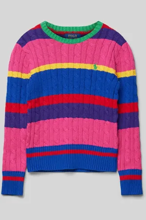 Ralph Lauren Sweter z dzianiny z okrągłym dekoltem
