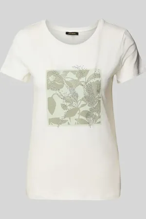 More & More T-shirt zdobiony kamieniami
