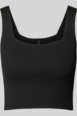 ONLY Top o kroju slim fit z prążkowaniem model ‘TATIANNA’