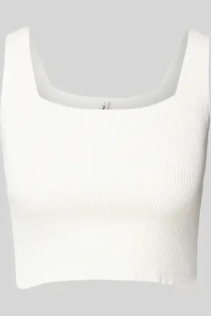 ONLY Top o kroju slim fit z prążkowaniem model ‘TATIANNA’