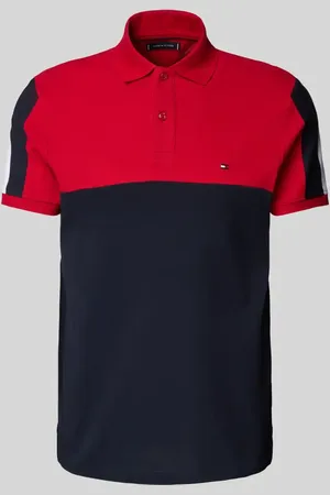 Tommy Hilfiger Koszulka polo o kroju regular fit z mieszanki bawełny