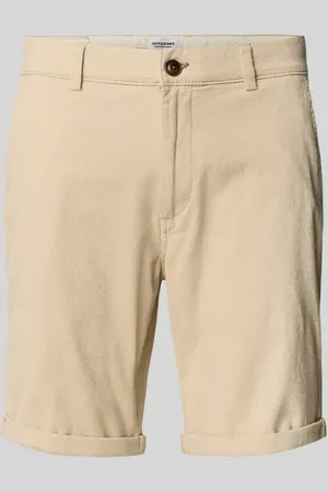 JACK & JONES Szorty o kroju regular fit z fakturowanym wzorem model ‘FURY’