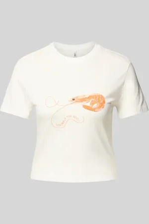 ONLY T-shirt o kroju regular fit z czystej bawełny model ‘KELLY LIFE’