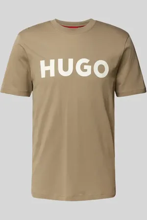 HUGO BOSS T-shirt z nadrukiem z logo model ‘DULIVIO’