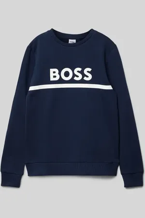 HUGO BOSS Bluza z nadrukiem z logo