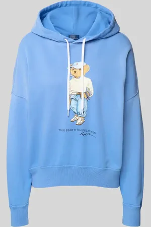 Ralph Lauren Bluza o kroju relaxed fit z kapturem i obniżonymi ramionami