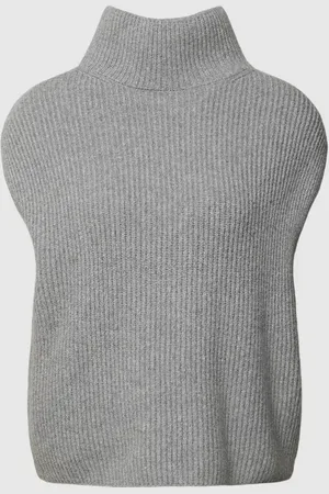 Opus Sweter z dzianiny z golfem model ‘Palisa’
