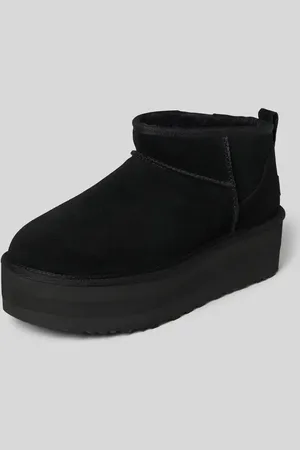 UGG Buty ze skóry z naszywką z logo model ‘CLASSIC ULTRA MINI’