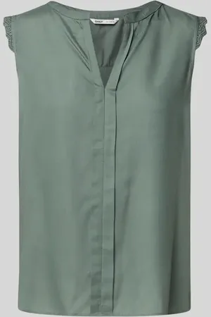 ONLY Top bluzkowy o kroju regular fit z czystej wiskozy model ‘KIMMI’