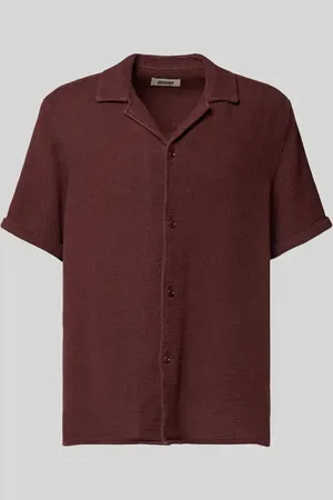 Drykorn Koszula casualowa o kroju regular fit z rękawem o dł. 1/2 model ‘BIJAN’