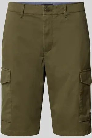Tommy Hilfiger Szorty cargo o kroju relaxed fit z mieszanki bawełny i elastanu