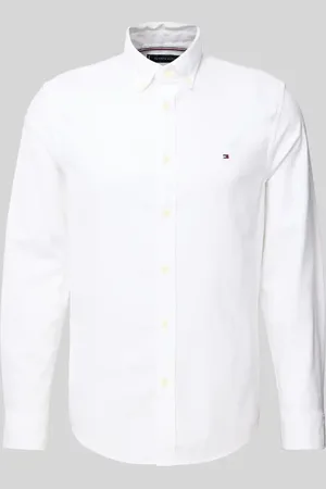 Tommy Hilfiger Koszula casualowa o kroju slim fit z czystej bawełny