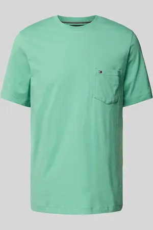 Tommy Hilfiger T-shirt o kroju regular fit z czystej bawełny
