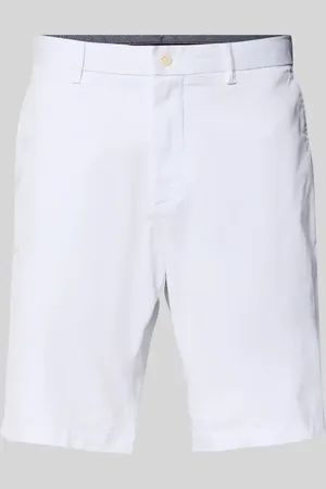 Tommy Hilfiger Szorty chinosy o kroju relaxed fit z mieszanki bawełny i elastanu