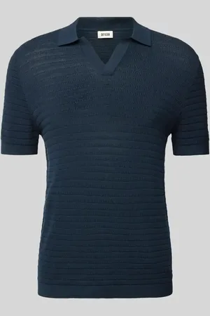 Drykorn Koszulka polo o kroju regular fit z dekoltem w serek model ‘BRAIAN’