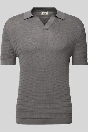 Drykorn Koszulka polo o kroju regular fit z dekoltem w serek model ‘BRAIAN’