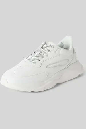 HUGO BOSS Sneakersy z detalem z logo model ‘Leon’