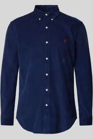 Ralph Lauren Koszula casualowa o kroju custom fit z wyhaftowanym logo