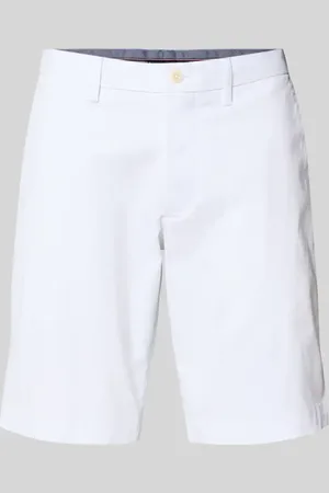 Tommy Hilfiger Szorty chinosy o kroju slim fit z mieszanki bawełny i elastanu