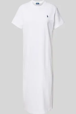 Ralph Lauren Sukienka T-shirtowa z wyhaftowanym logo