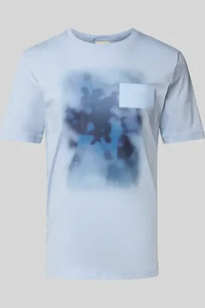 Calvin Klein T-shirt o kroju regular fit z czystej bawełny