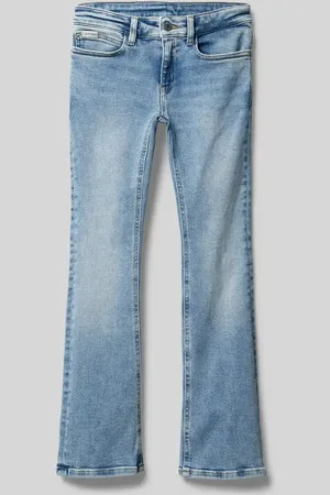 Calvin Klein Jeansy rozkloszowane z 5 kieszeniami