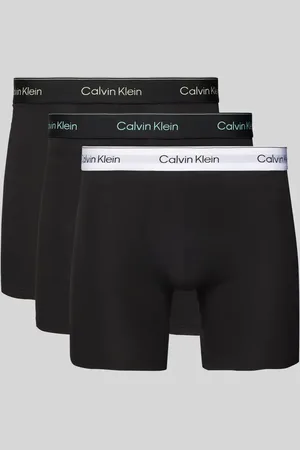 Calvin Klein Obcisłe bokserki z elastycznym pasem w zestawie 3 szt.