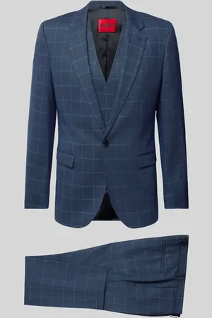 HUGO BOSS Garnitur z kamizelką model ‘Arti/Hesten’