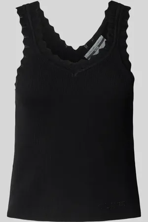 Guess Top z efektem prążkowania model ‘JOVIE’