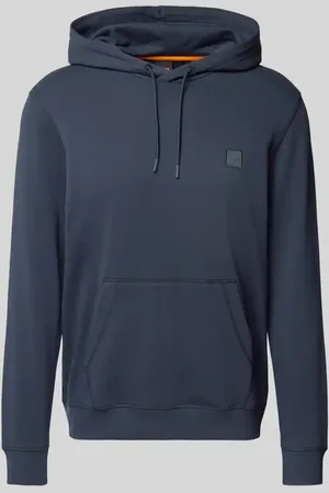 HUGO BOSS Bluza z kapturem i detalem z logo model ‘Wetalk’