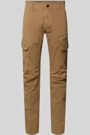 PME Legend™ Spodnie cargo o kroju slim fit z detalem z logo model ‘NORDROP’