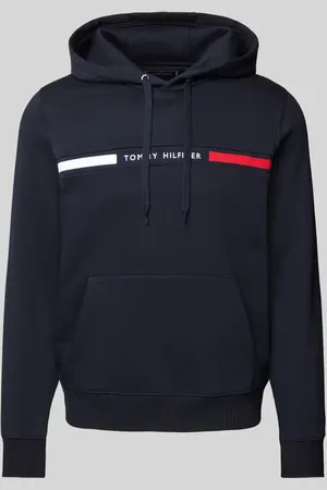 Tommy Hilfiger Bluza z kapturem z wyhaftowanym logo