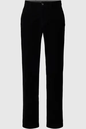 Tommy Hilfiger Spodnie sztruksowe z wyhaftowanym logo model ‘DENTON’