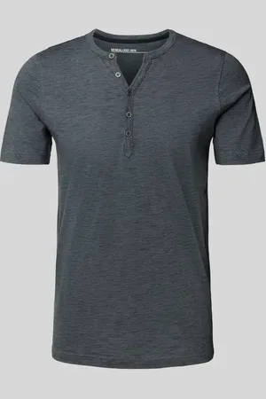 McNeal T-shirt z krótką listwą guzikową