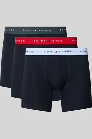 Tommy Hilfiger Obcisłe bokserki z mieszanki bawełny w zestawie 3 szt.