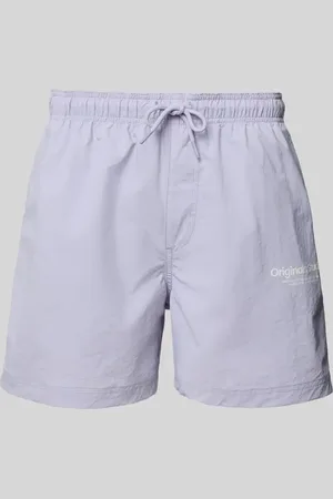 JACK & JONES Spodenki kąpielowe z elastycznym pasem model ‘NAXOS’