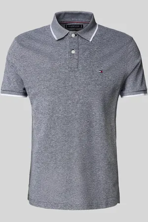 Tommy Hilfiger Koszulka polo o kroju regular fit z mieszanki bawełny i lnu
