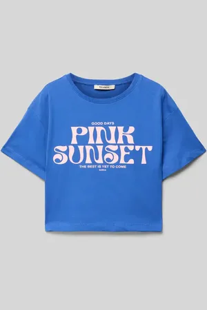 Garcia Krótki T-shirt z okrągłym dekoltem