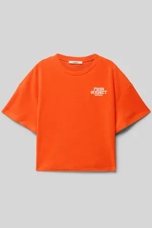 Garcia T-shirt z nadrukiem ze sloganem