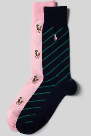 Ralph Lauren Skarpety z wyhaftowanym logo w zestawie 2 szt.