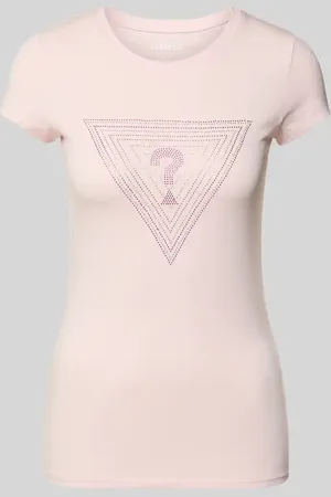 Guess T-shirt zdobiony kamieniami