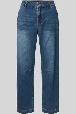 Buena Vista Jeansy z kieszeniami z tyłu model ‘Barrel’