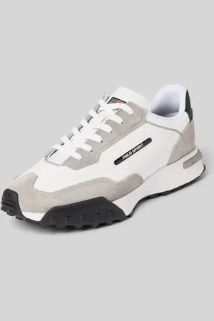 Ralph Lauren Sneakersy z mieszanki skóry i tkaniny model ‘PS 275’